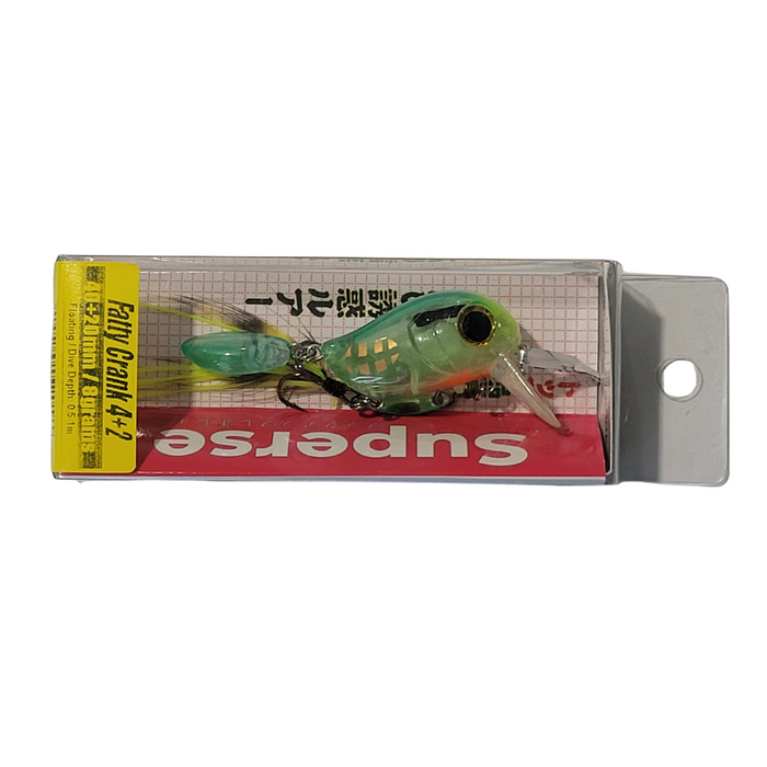 Superse Fatty Crank 4+2 8g Green - Bait Tackle Store