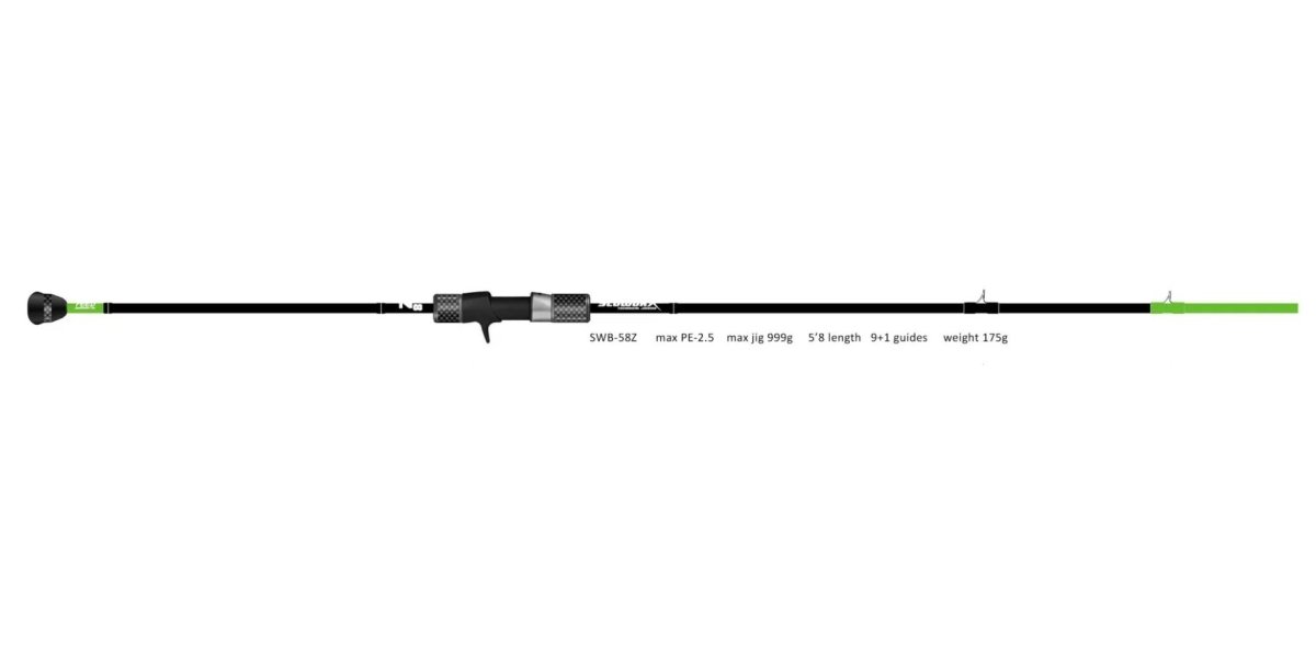 FEED Sloworx Z Series High Pitch SWB-58Z - Bait Tackle Store