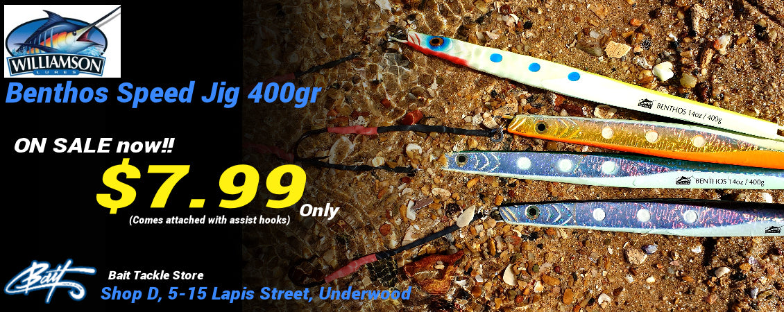 Williamson Benthos Speed Jig 400g