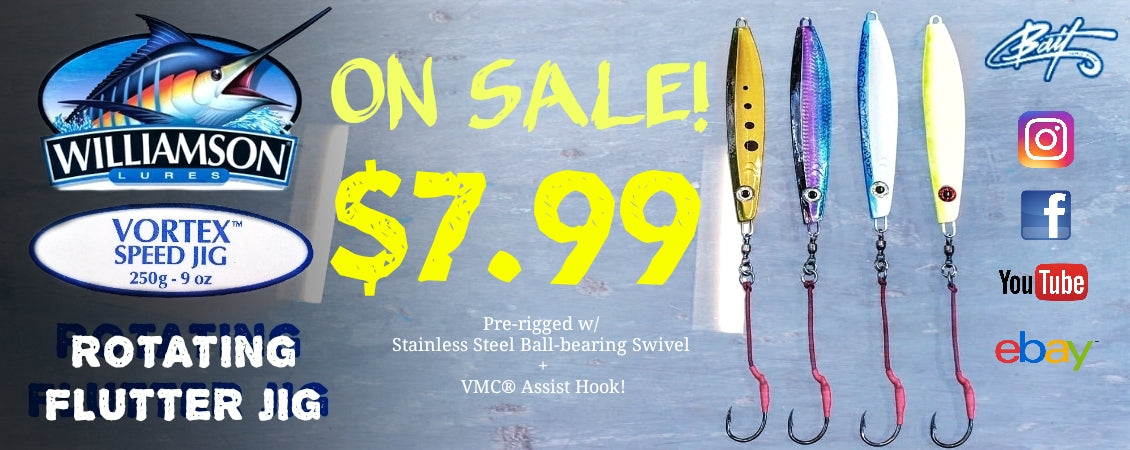 Williamson Vortex Speed Jig 250g