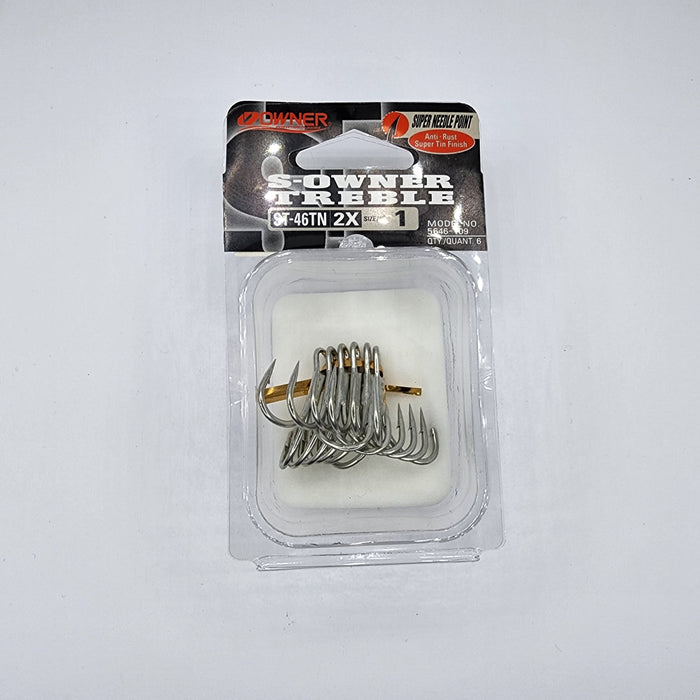 OWNER ST46TN TREBLE HOOKS