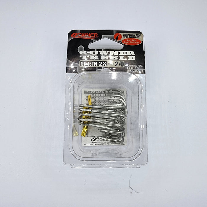 OWNER ST46TN TREBLE HOOKS