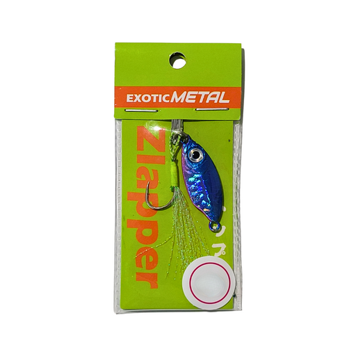 SUPERSE Exotic Metal Zlapper MJ01 7g Blue - Bait Tackle Store