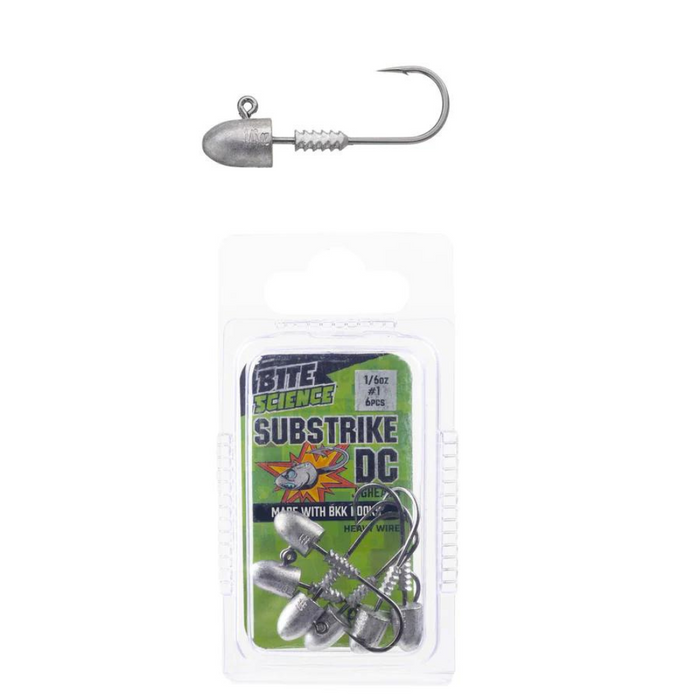BITE SCIENCE SUBSTRIKE DC JIG HEADS