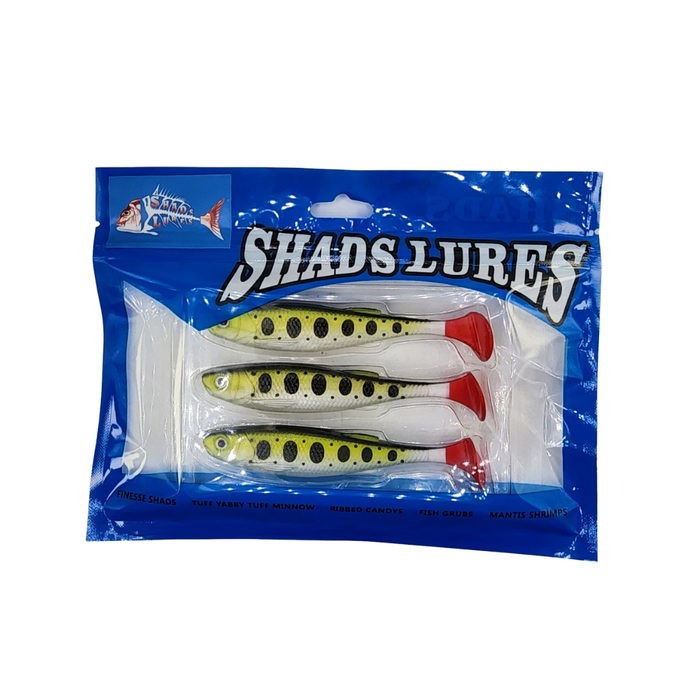 SHADS LURES 4" Paddle Shads