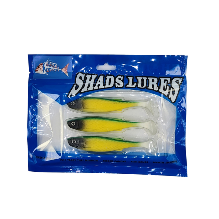 SHADS LURES 4" Paddle Shads