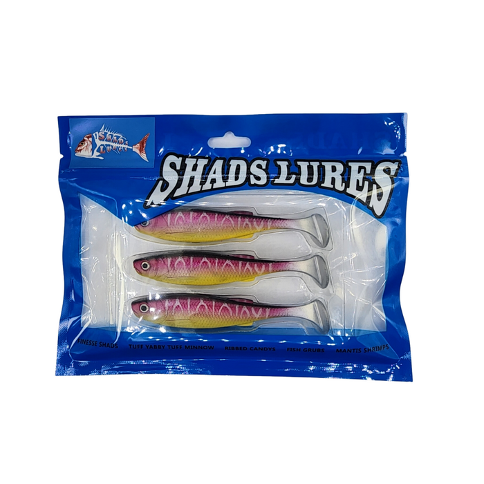SHADS LURES 4" Paddle Shads
