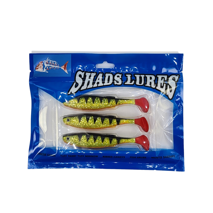 SHADS LURES 4" Paddle Shads