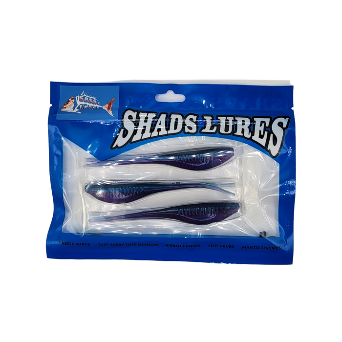 SHADS LURES 5" Flick Tails Tuff Shads