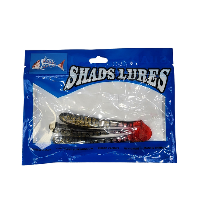SHADS LURES 5" Hollow Shads