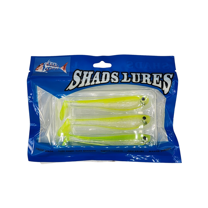 SHADS LURES 5" Hollow Shads