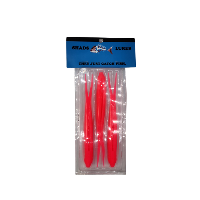 SHADS LURES 7" Flick Tails Tuff Shads