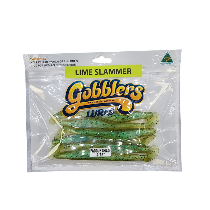 GOBBLERS LURES 4.75" Paddle Shad