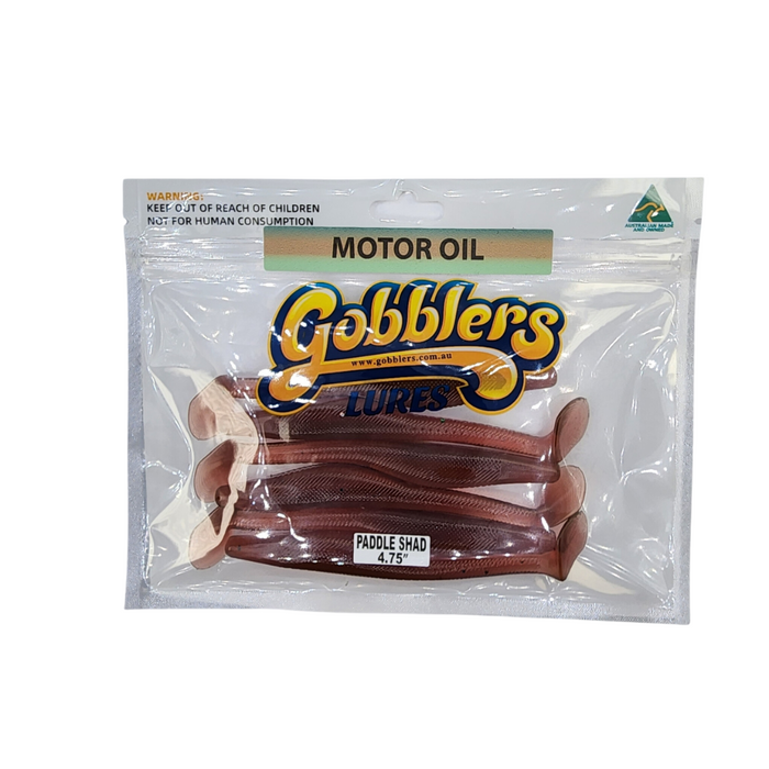GOBBLERS LURES 4.75" Paddle Shad