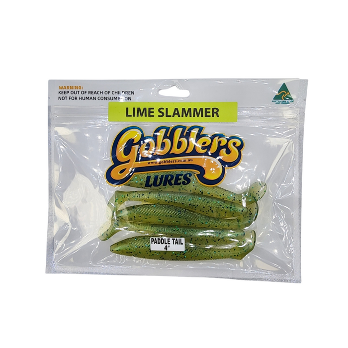 GOBBLERS LURES 4" Paddle Tail