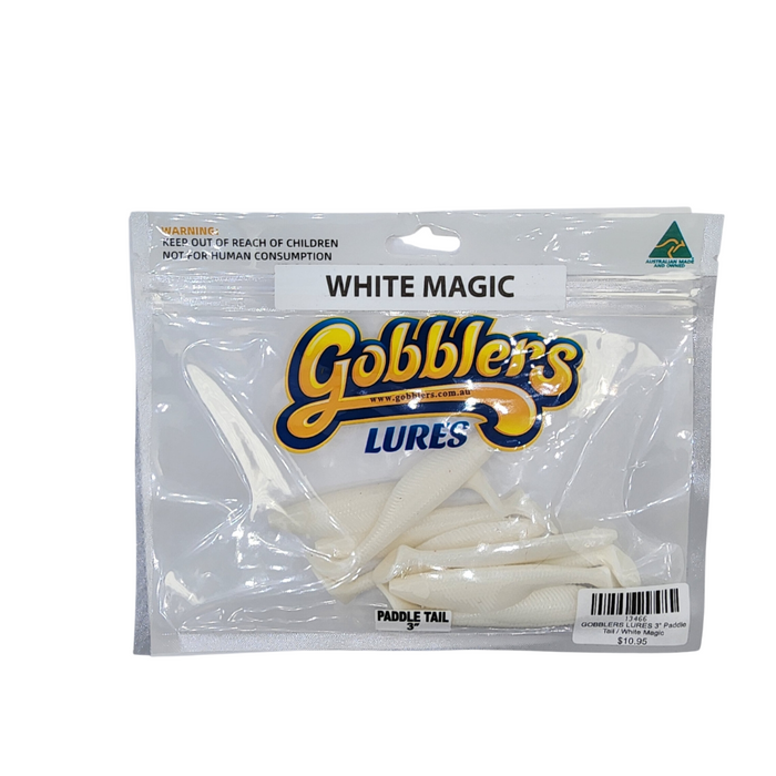 GOBBLERS LURES 3" Paddle Tail