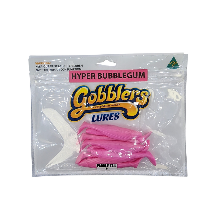 GOBBLERS LURES 3" Paddle Tail