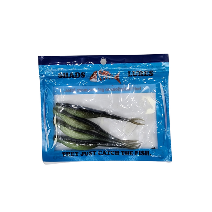 SHADS LURES 5" Flick Tails