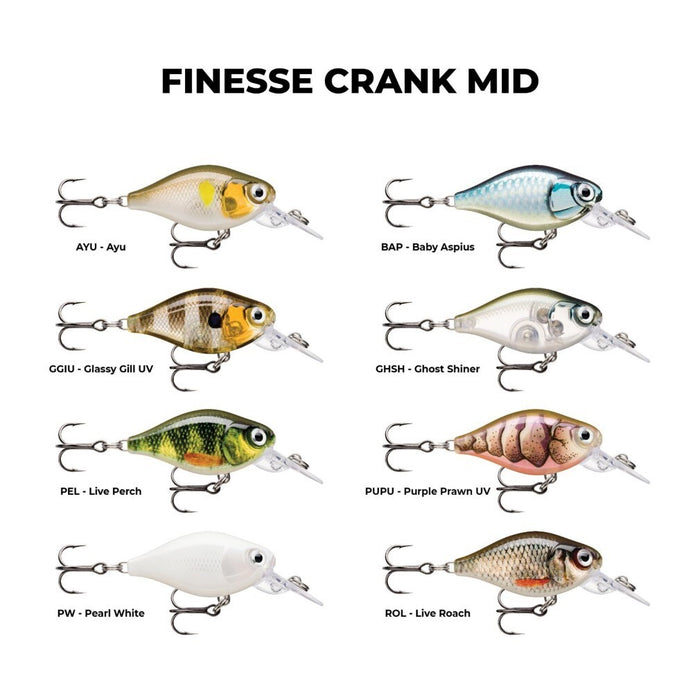 RAPALA FNCM03  Finesse Crank Mid Runner