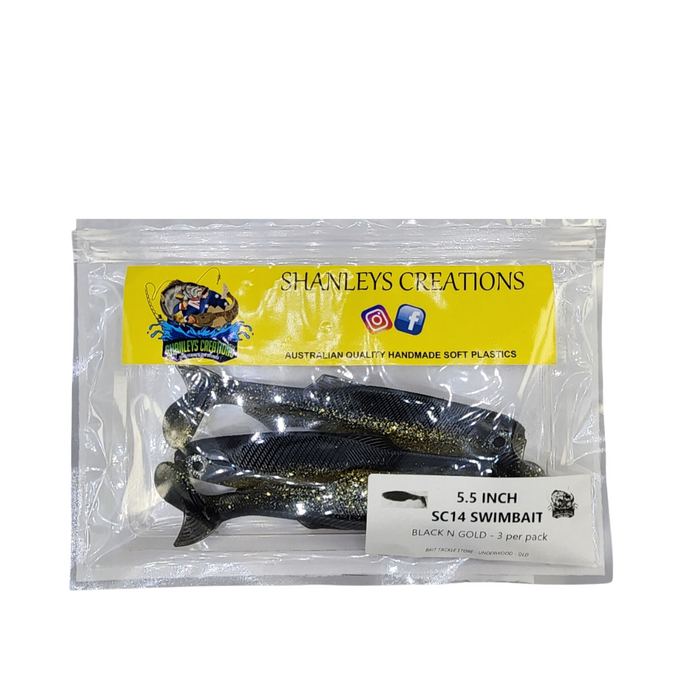 SHANLEYS CREATIONS 5.5" SC14 Swimbait