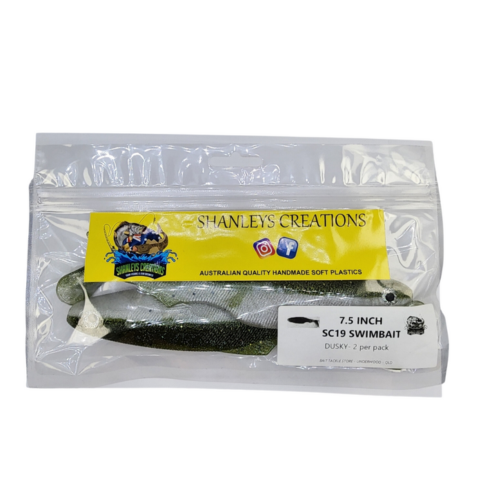 SHANLEYS CREATIONS 7.5" SC19 Swimbait