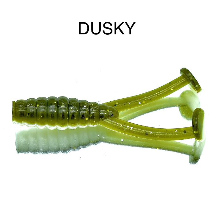 SHANLEYS CREATIONS 4" DOUBLE PADDLETAIL GRUBS