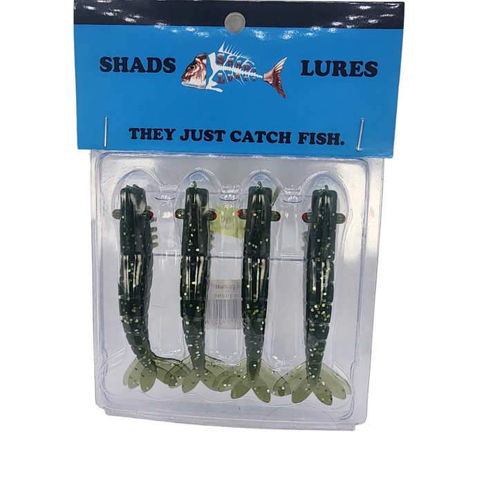 SHADS LURES 4" Tuff Prawn