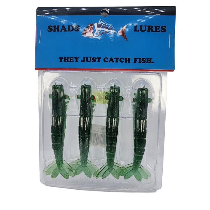 SHADS LURES 4" Tuff Prawn