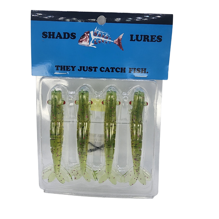 SHADS LURES 4" Tuff Prawn
