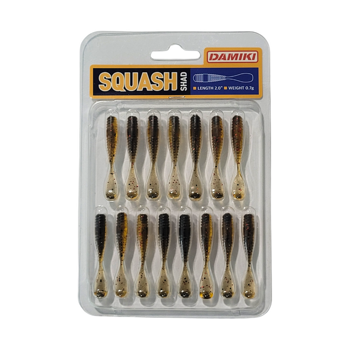 DAMIKI Squash Shad 2"