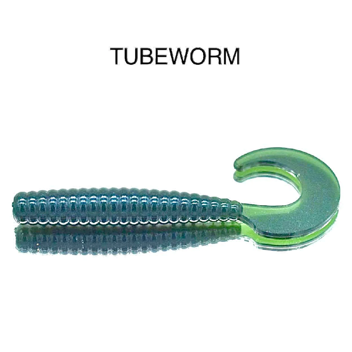 SHANLEYS CREATIONS 3"  CURLY TAIL GRUBS