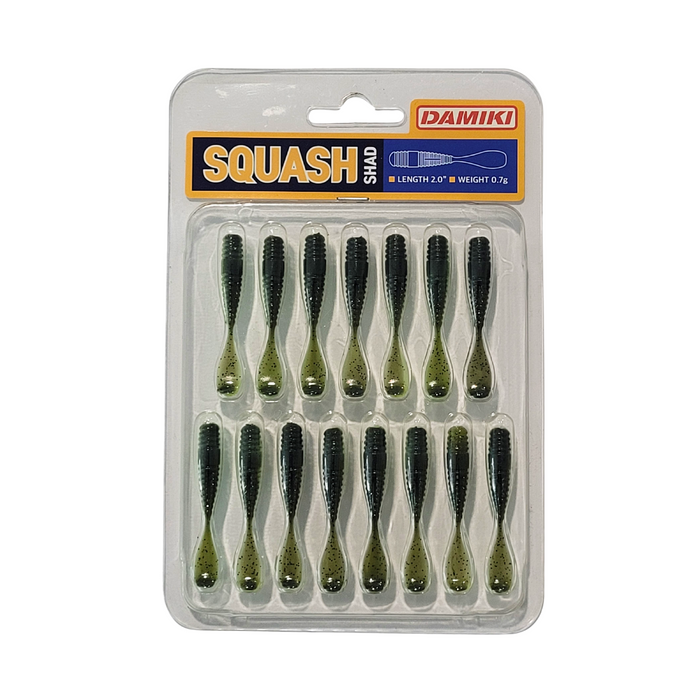 DAMIKI Squash Shad 2"