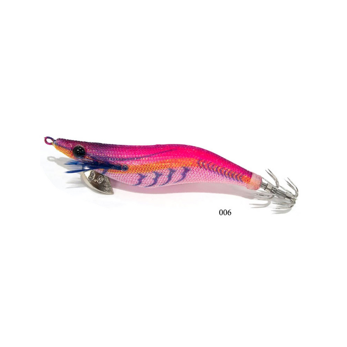 CRAZEE Squid Egi 3.0 #006 PINK UV - Bait Tackle Store