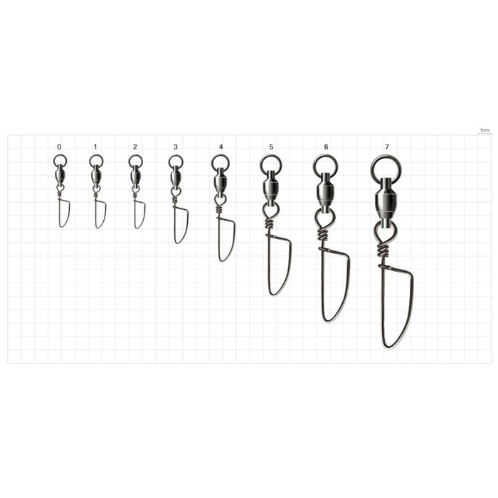 SASAME 310-C Ball Bearing Snap Swivel - Bait Tackle Store