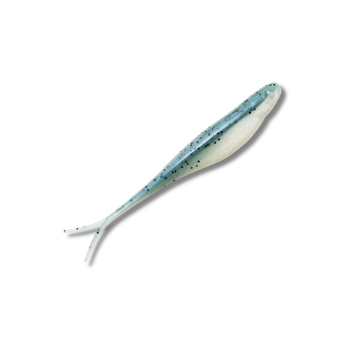 ZMAN Scented Jerk ShadZ 5" Nuked Pilchard Glow - Bait Tackle Store