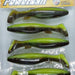 BERKLEY POWERBAIT Power Wiggler 4" Green Pumpkin Chartreuse - Bait Tackle Store