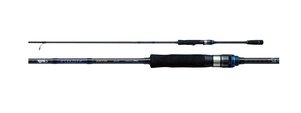 CRAZEE Aori Stick Squidding Rods 822ML - Bait Tackle Store