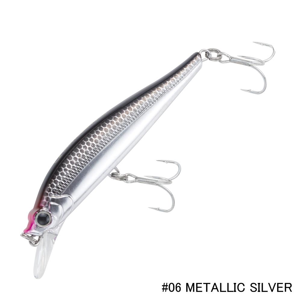 CRAZEE Dizzy Minnow 90HS #6 METALLIC SILVER - Bait Tackle Store