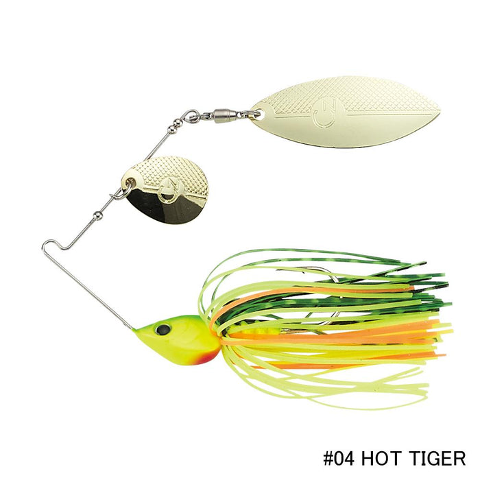 CRAZEE Spinner Bait TW 3/8oz #4 HOT TIGER - Bait Tackle Store