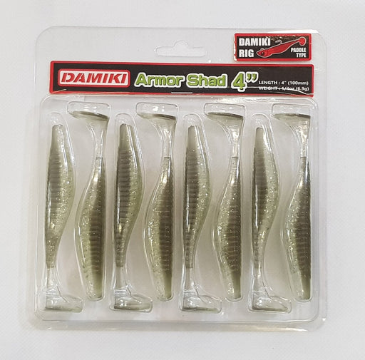 DAMIKI Armor Shad Paddle 4" 448 Flash Shad - Bait Tackle Store