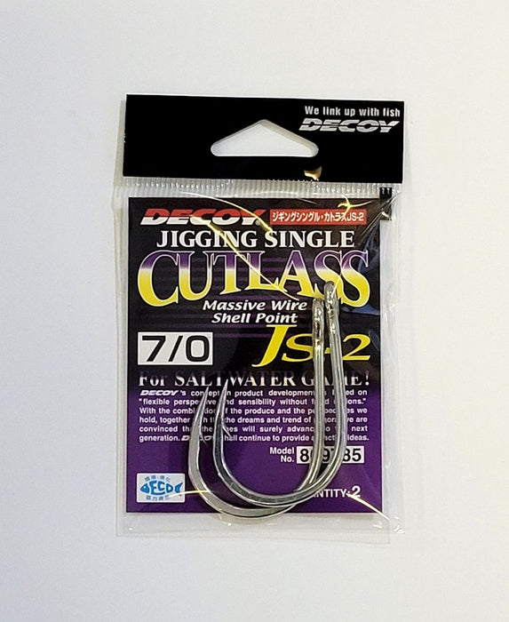 DECOY JS-2 Jigging Single Cutlass - Bait Tackle Store