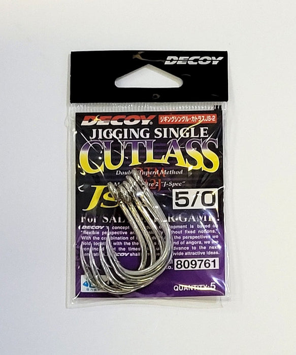 DECOY JS-2 Jigging Single Cutlass - Bait Tackle Store