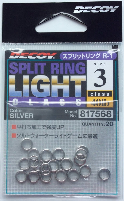 DECOY R-1 Split Ring Light Class - Bait Tackle Store