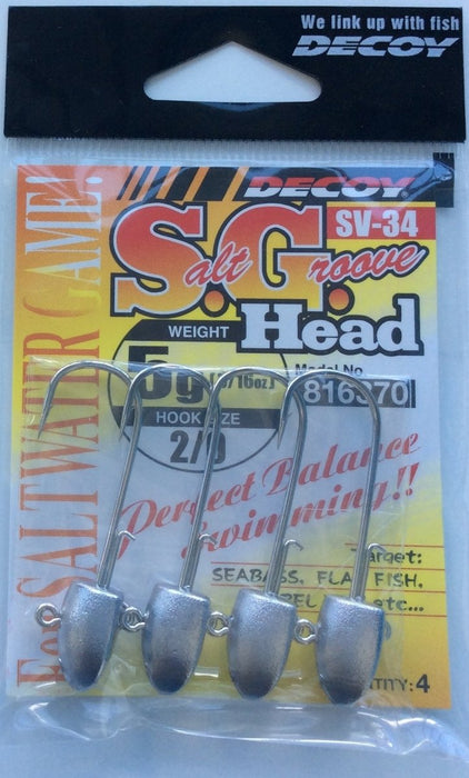 DECOY SV-34 Salt Groove Head - Bait Tackle Store