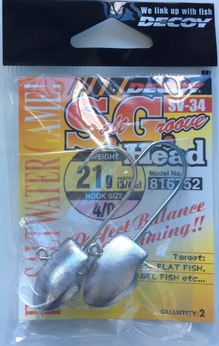 DECOY SV-34 Salt Groove Head - Bait Tackle Store