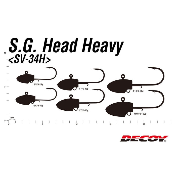 DECOY SV-34H Salt Groove - Bait Tackle Store