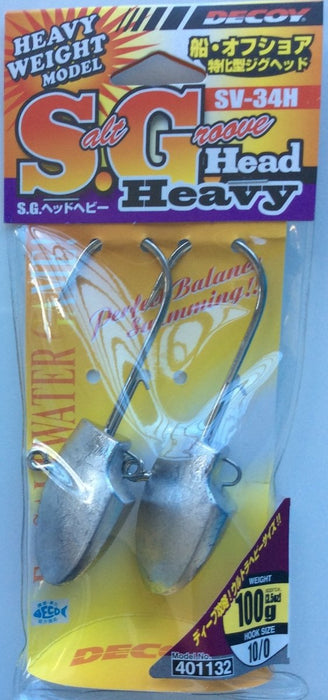 DECOY SV-34H Salt Groove #10/0 100g - Bait Tackle Store