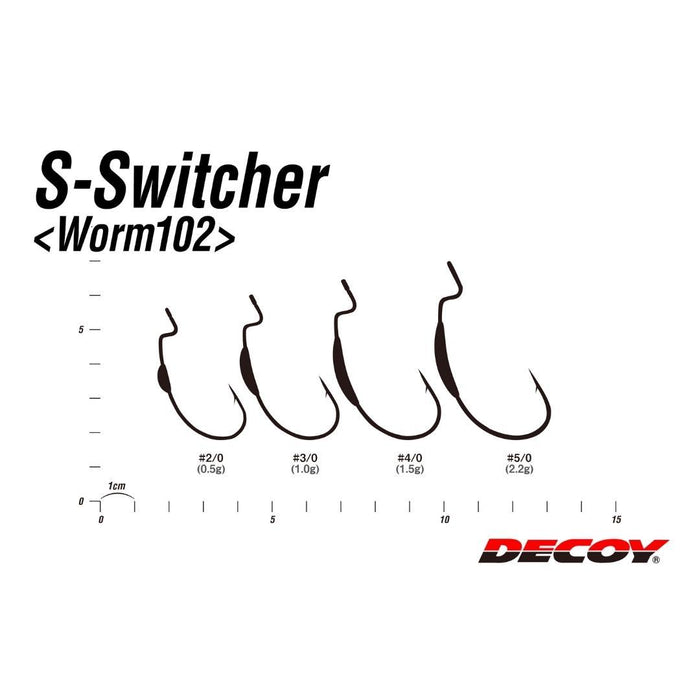 DECOY Worm102 S-Switcher - Bait Tackle Store