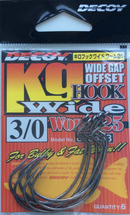 DECOY Worm25 KG Wide Hook - Bait Tackle Store