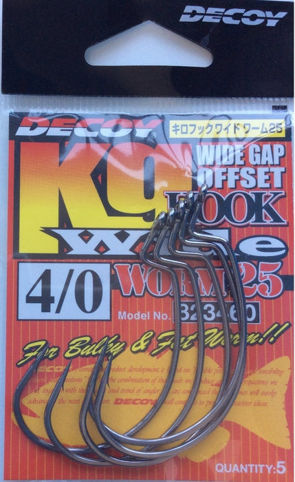 DECOY Worm25 KG Wide Hook - Bait Tackle Store